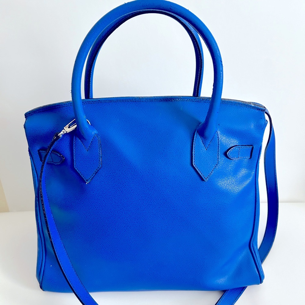 Electric Blue Handbag - Excellent - Picture 3 of 10